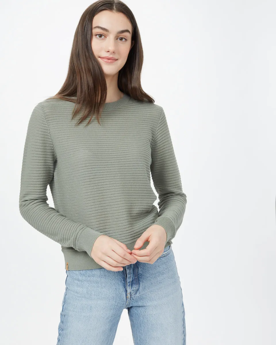 Highline Cotton Rib Crew Sweater sold by tentree