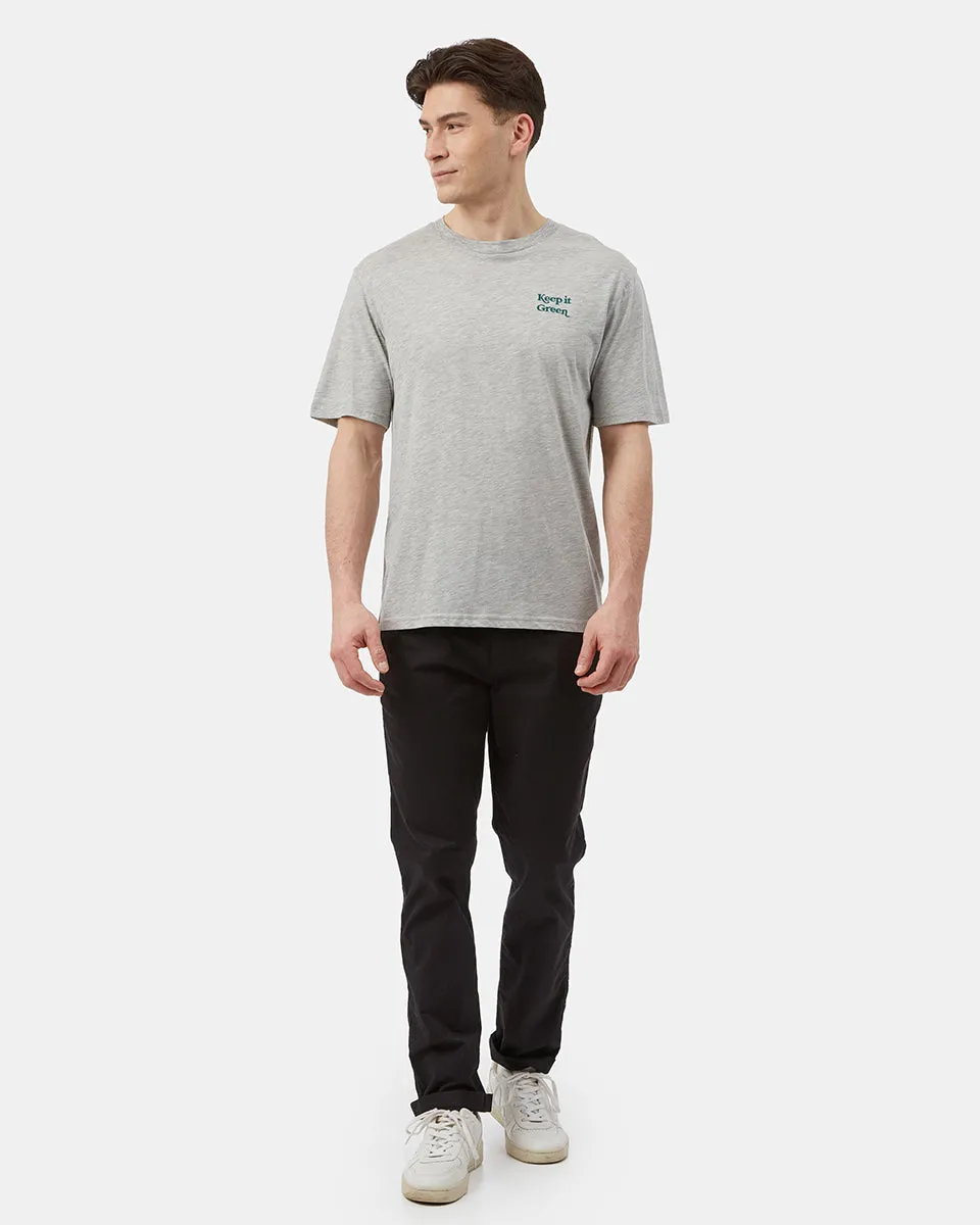 Keep It Green Embroidery T-Shirt sold by tentree