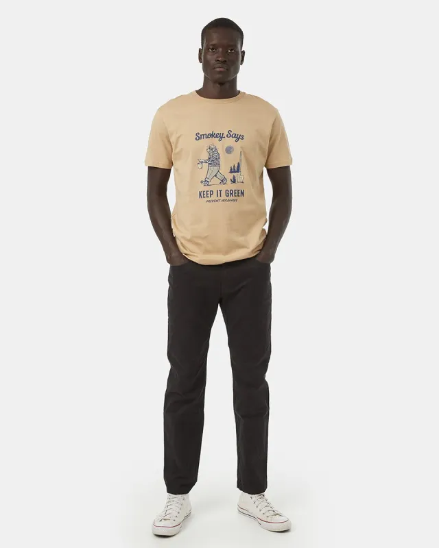 Smokey Bear Says T-Shirt sold by tentree