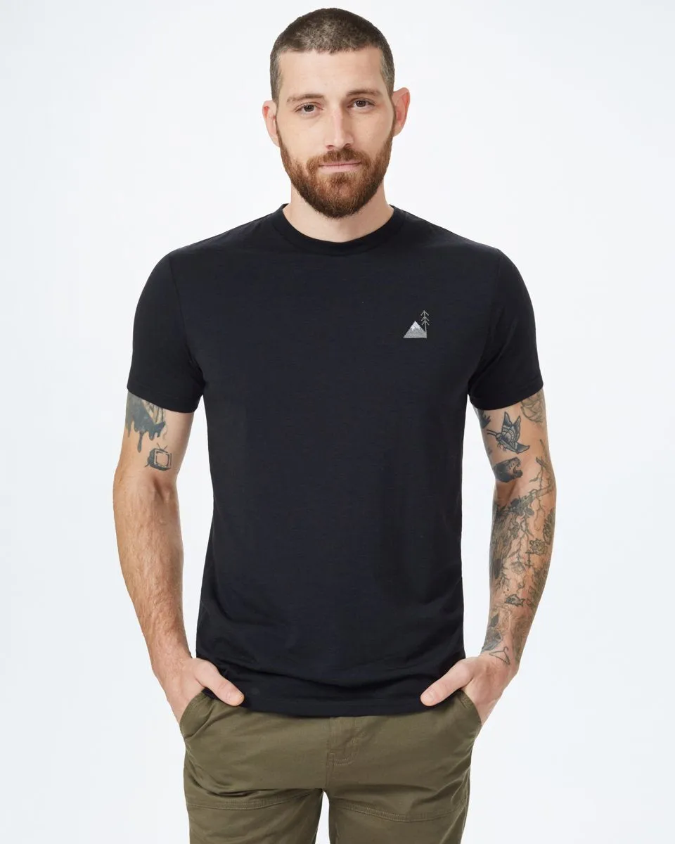 Peaks Embroidery T-Shirt sold by tentree