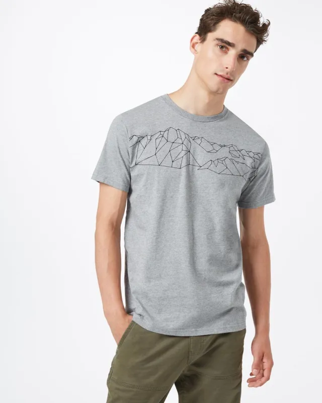 Geo Mountain Classic T-Shirt sold by tentree