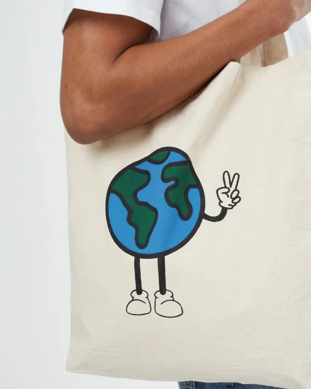 Peace Man Tote sold by tentree