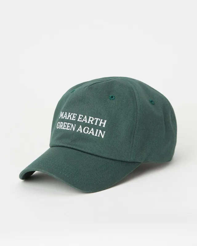 Make Earth Green Again Peak Hat sold by tentree
