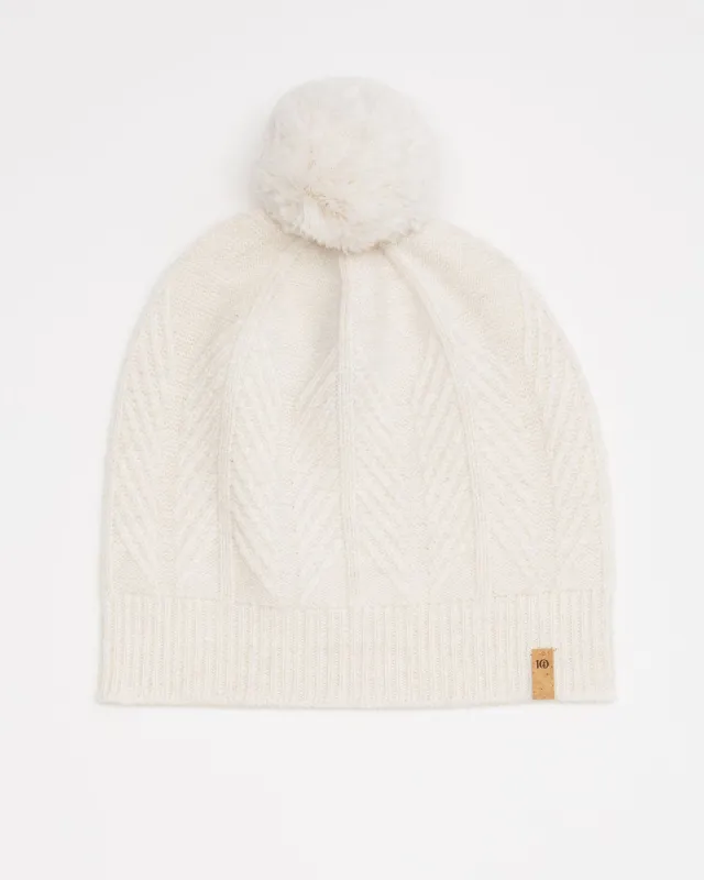 Wool Tree Cable Beanie sold by tentree
