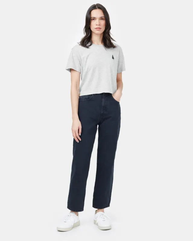 Golden Spruce Crop T-Shirt sold by tentree