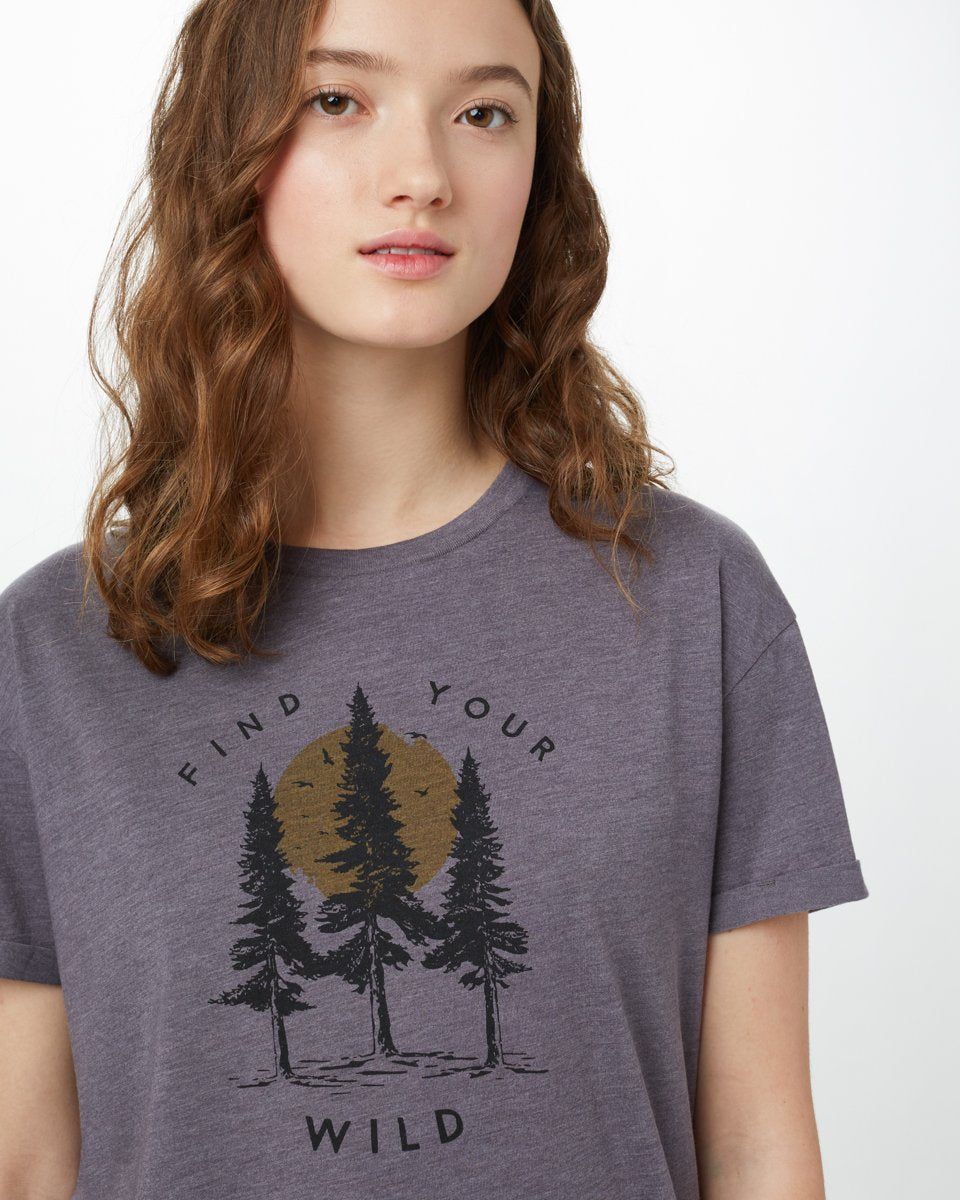 W Find Your Wild Relaxed T-Shirt sold by tentree product image thumbnail 2