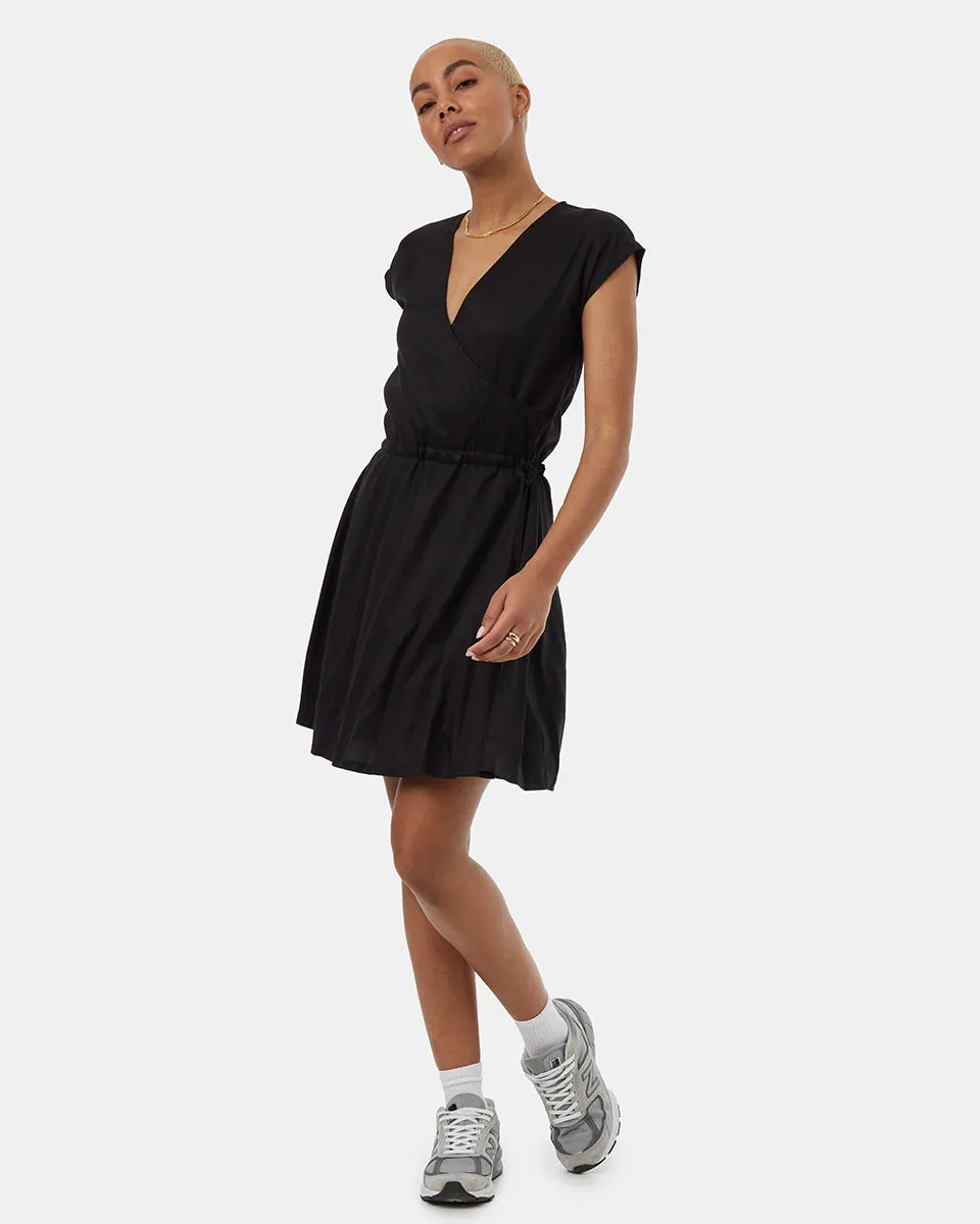 Woven Wrap Dress sold by tentree product image thumbnail 5