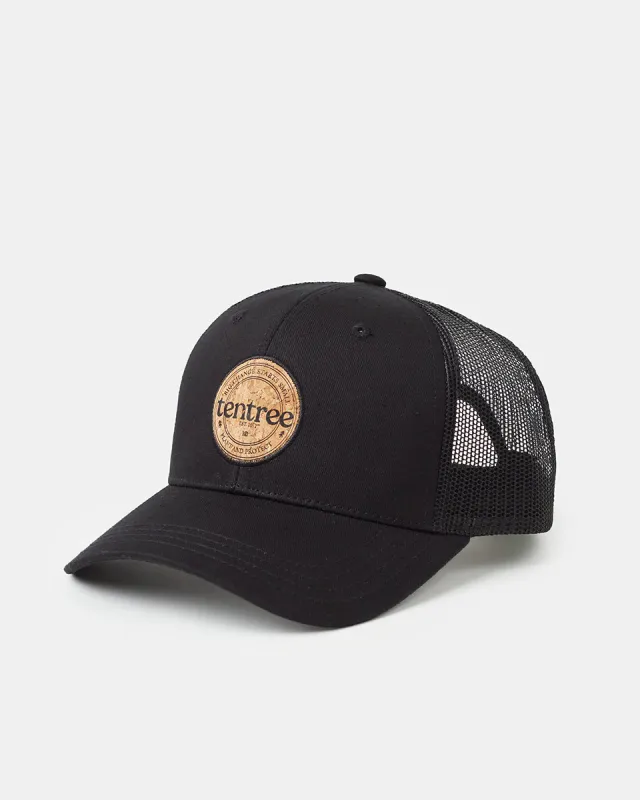 Cork Patch Twill Elevation Trucker Hat sold by tentree