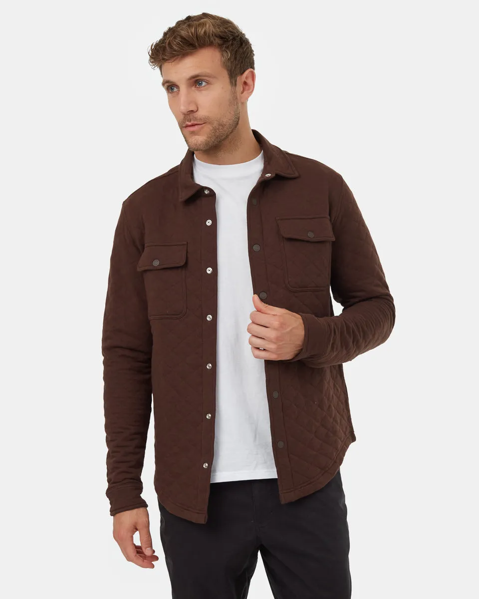 Quilted Colville Overshirt sold by tentree product image thumbnail 2