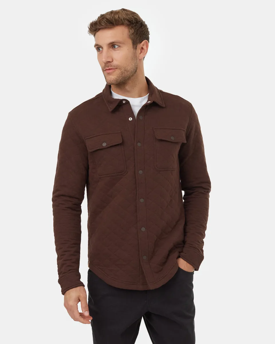 Quilted Colville Overshirt sold by tentree product image thumbnail 3