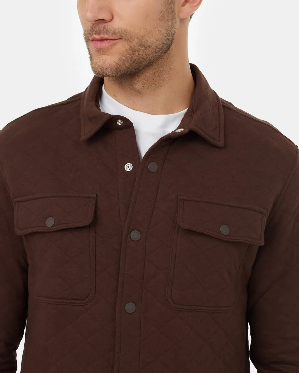 Quilted Colville Overshirt sold by tentree product image thumbnail 4