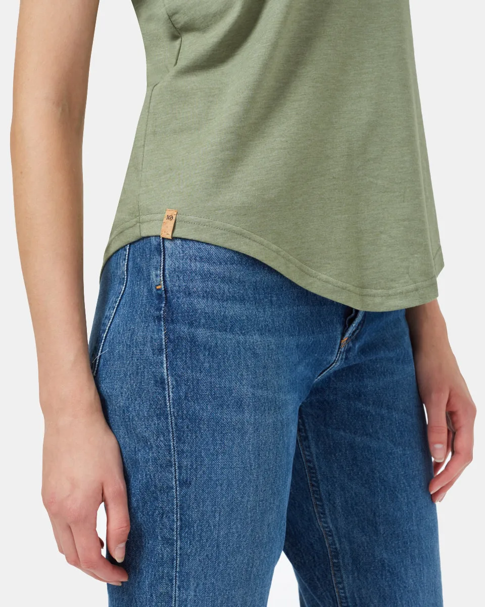 TreeBlend V-Neck T-Shirt sold by tentree product image thumbnail 2