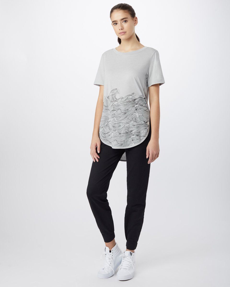 W Rising Sea T-Shirt sold by tentree