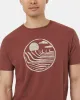 Regenerative Cotton Crop Lines T-Shirt sold by tentree