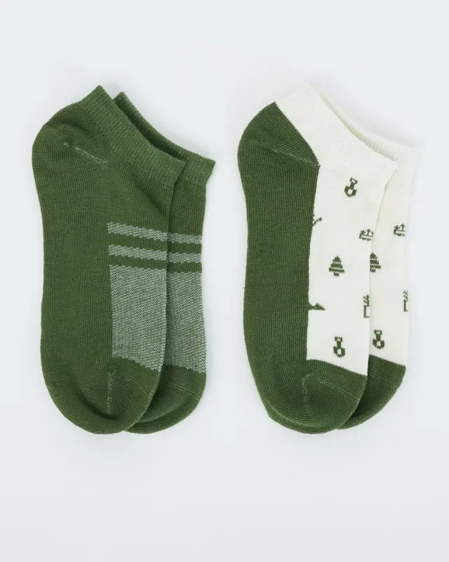 2-Bottle Ankle Sock (2 Pack) sold by tentree
