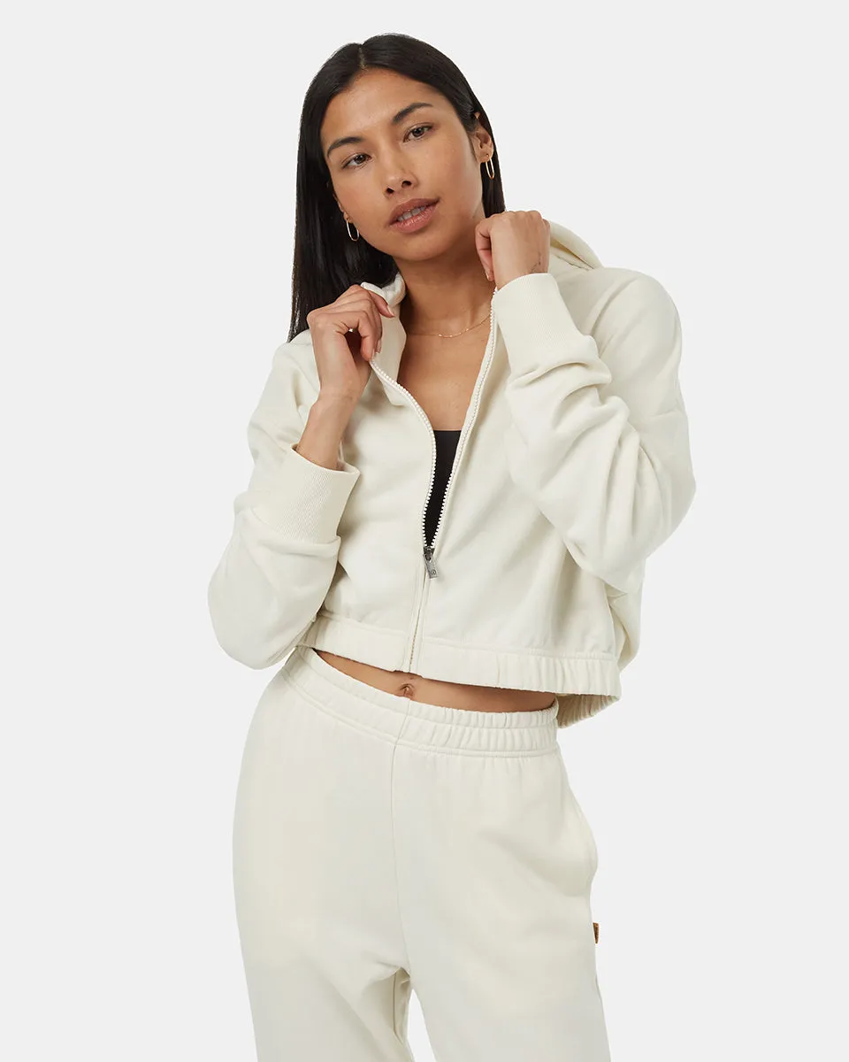 TreeTerry Oversized Cropped Zip Hoodie sold by tentree product image thumbnail 4