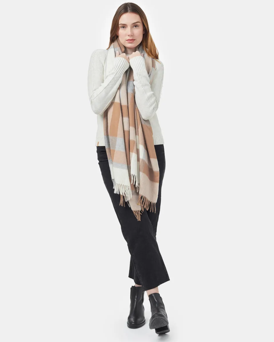 RWS Wool Woven Plaid Scarf sold by tentree