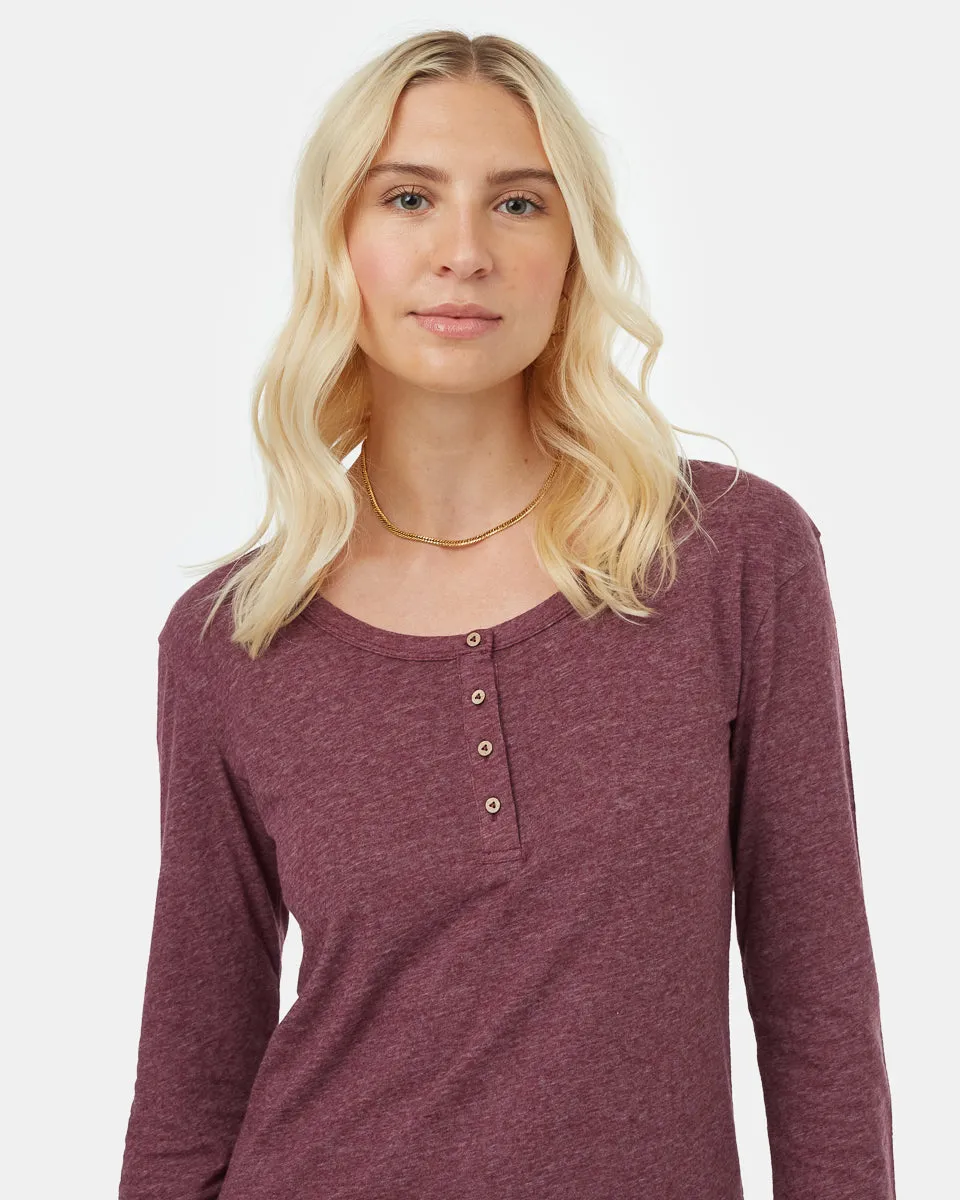 Hemp Henley Longsleeve sold by tentree product image thumbnail 3