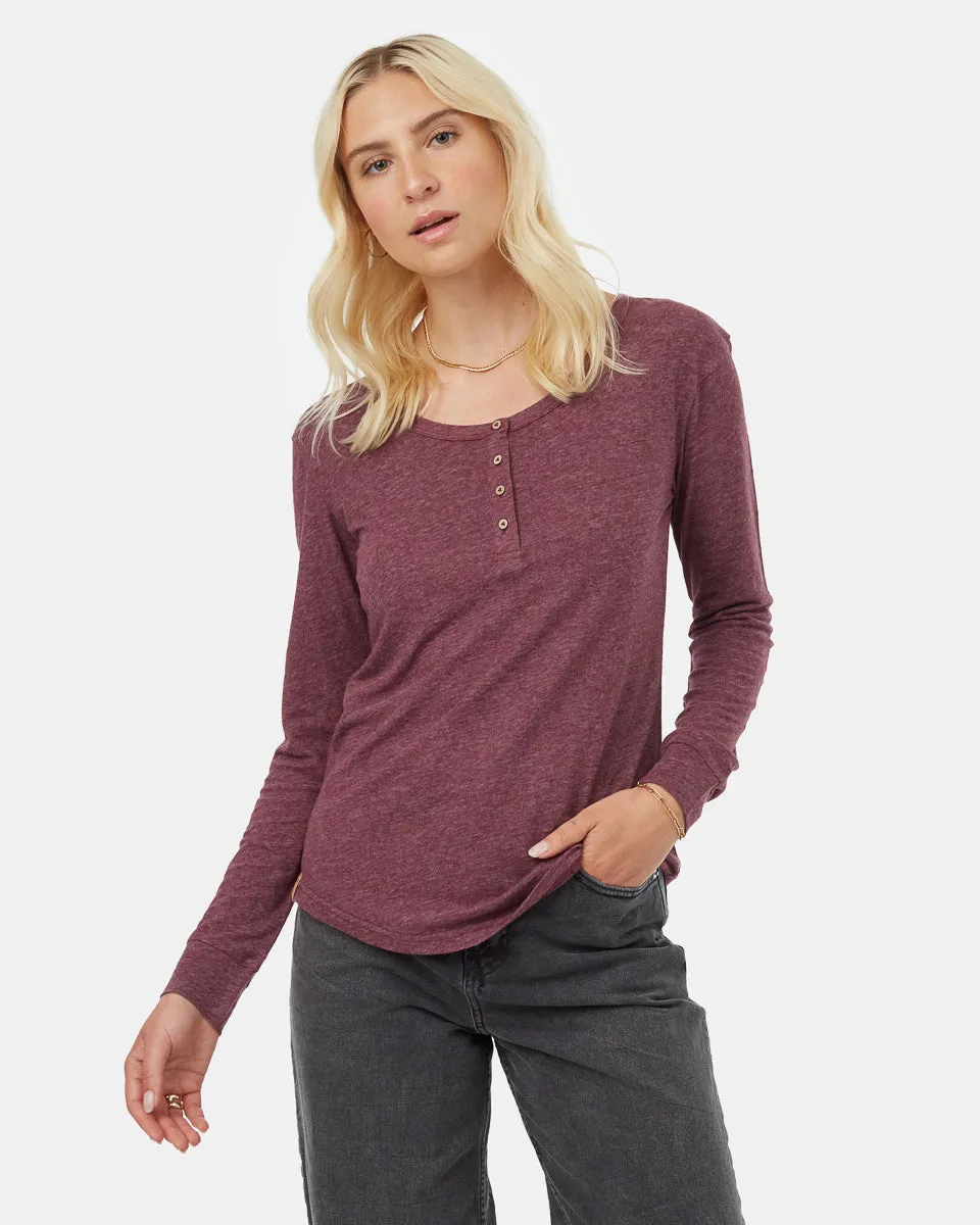Hemp Henley Longsleeve sold by tentree product image thumbnail 2