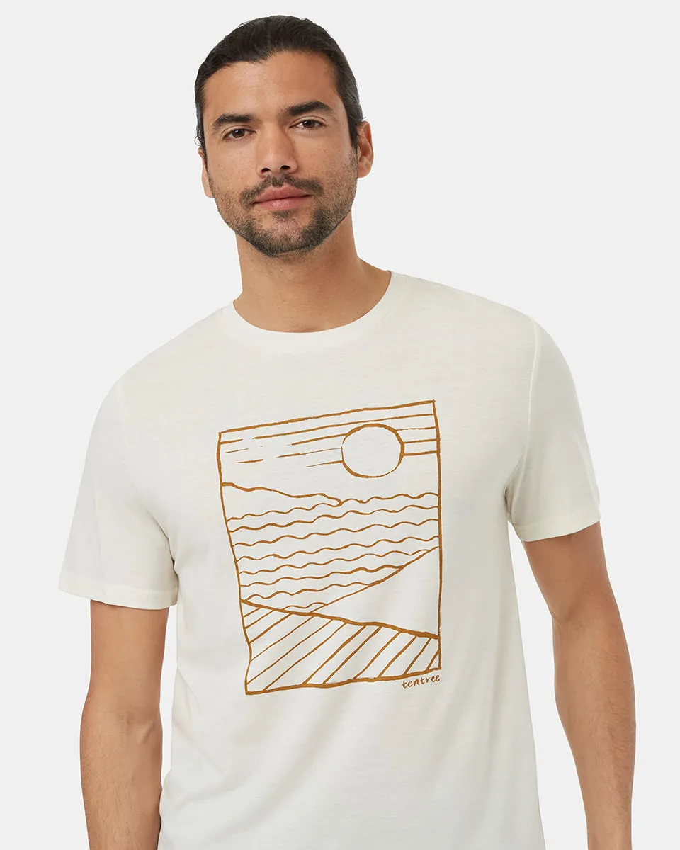 Linear Scenic T-Shirt sold by tentree product image thumbnail 4