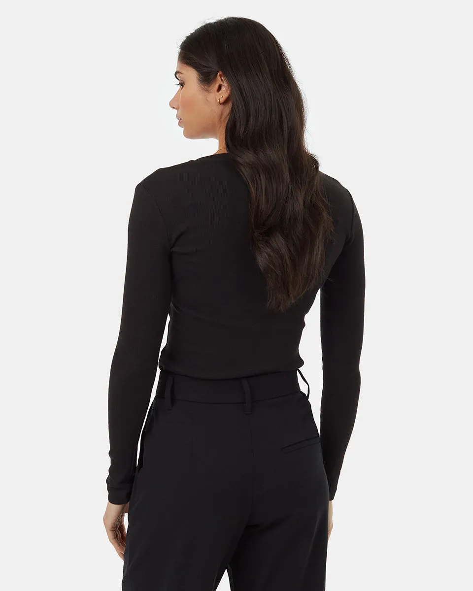Rib Snap Placket Henley sold by tentree product image thumbnail 3