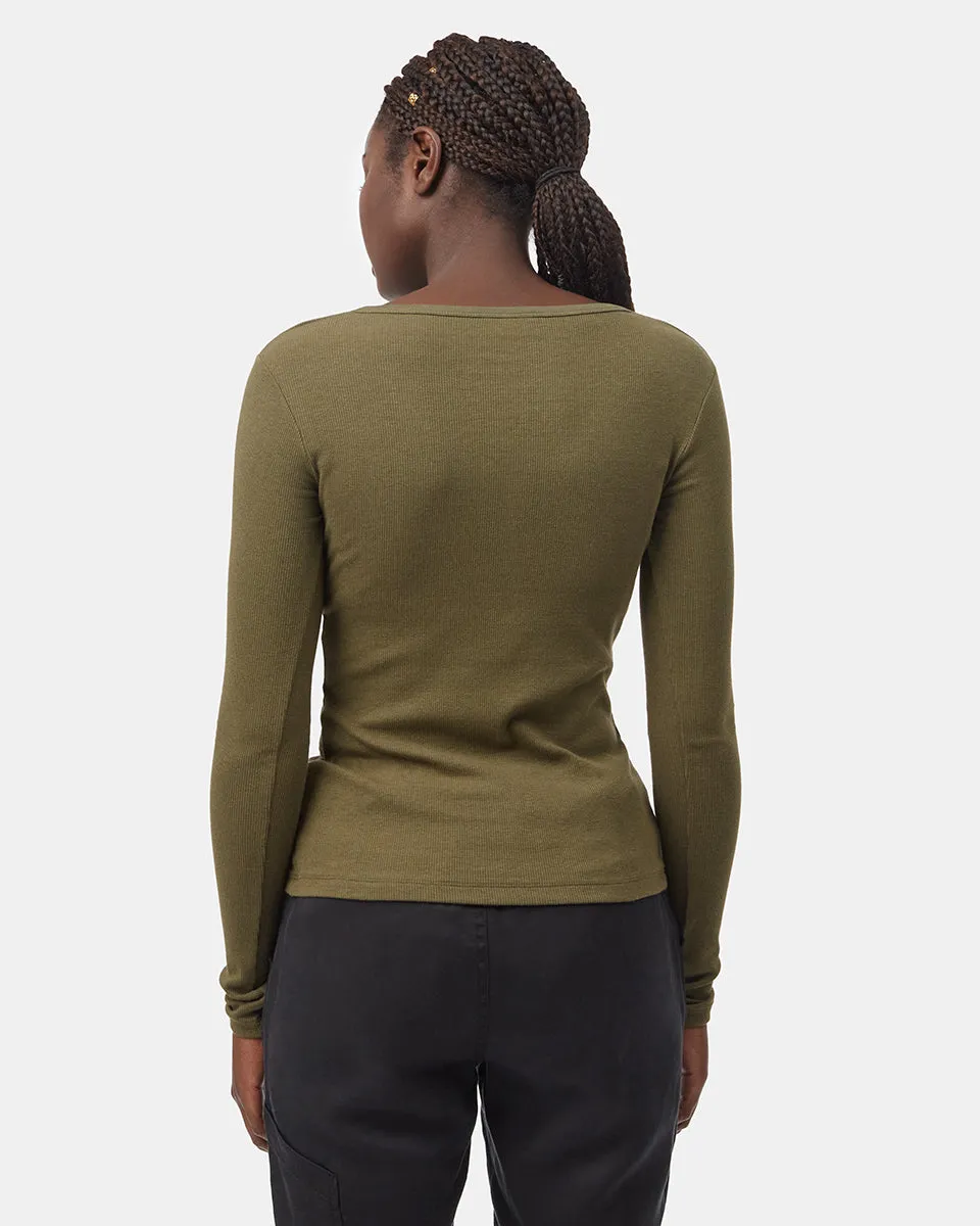 Rib Henley sold by tentree product image thumbnail 3