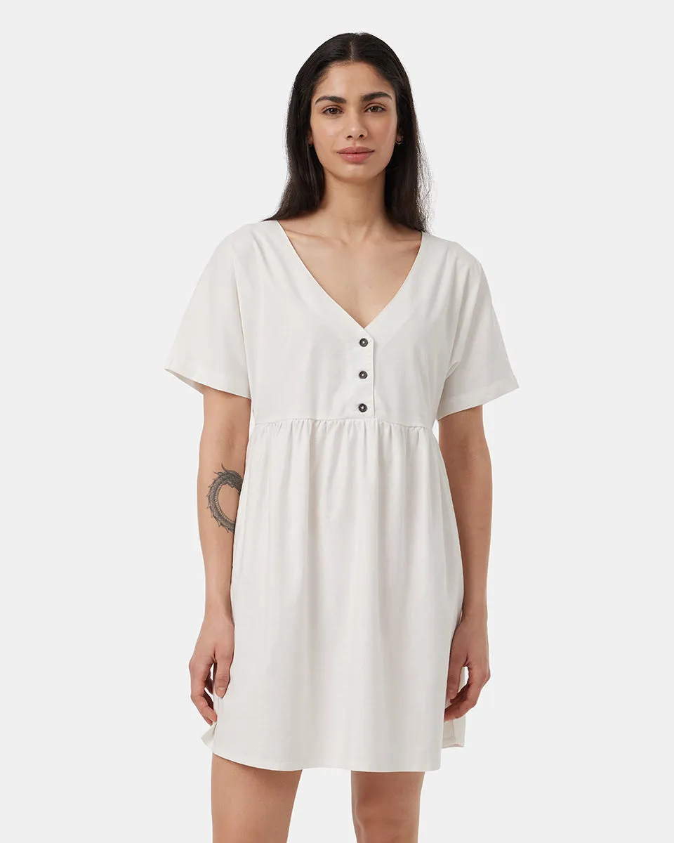 Hemp Button Front Swing Dress sold by tentree product image thumbnail 2