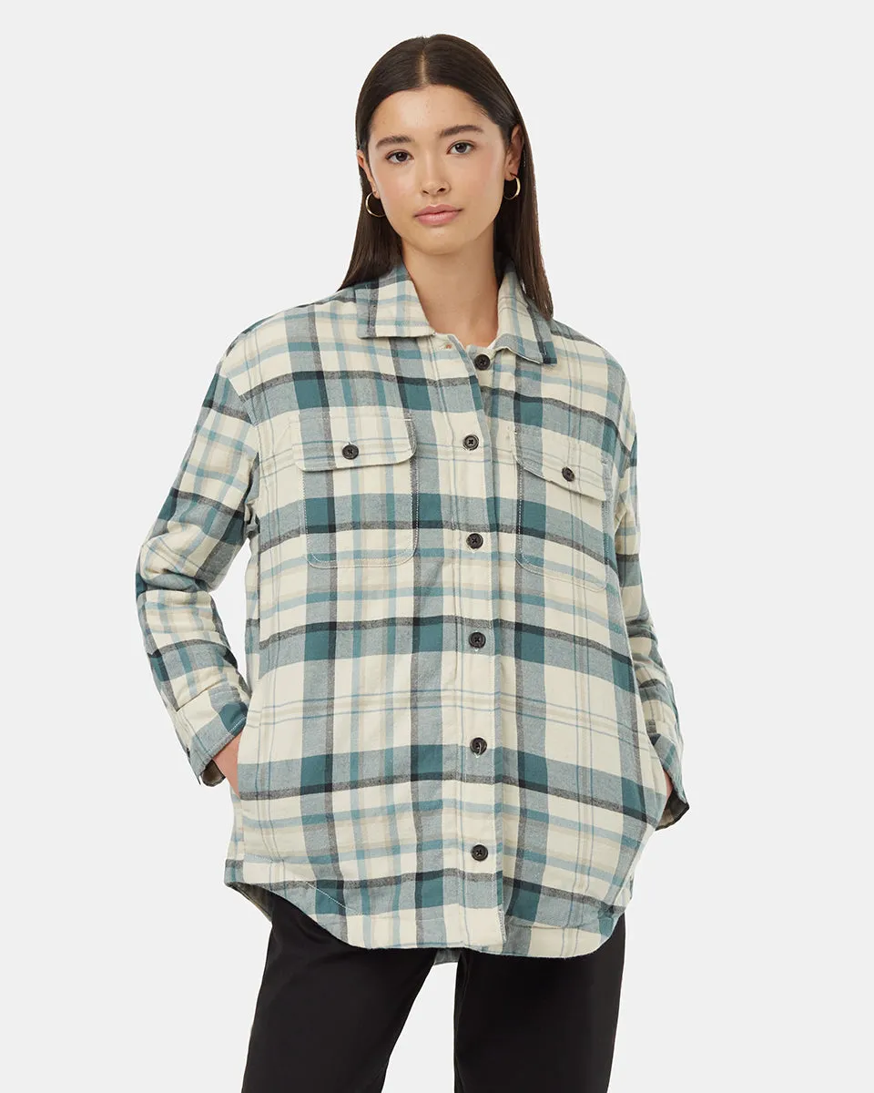 Kapok Flannel Insulated Jacket sold by tentree