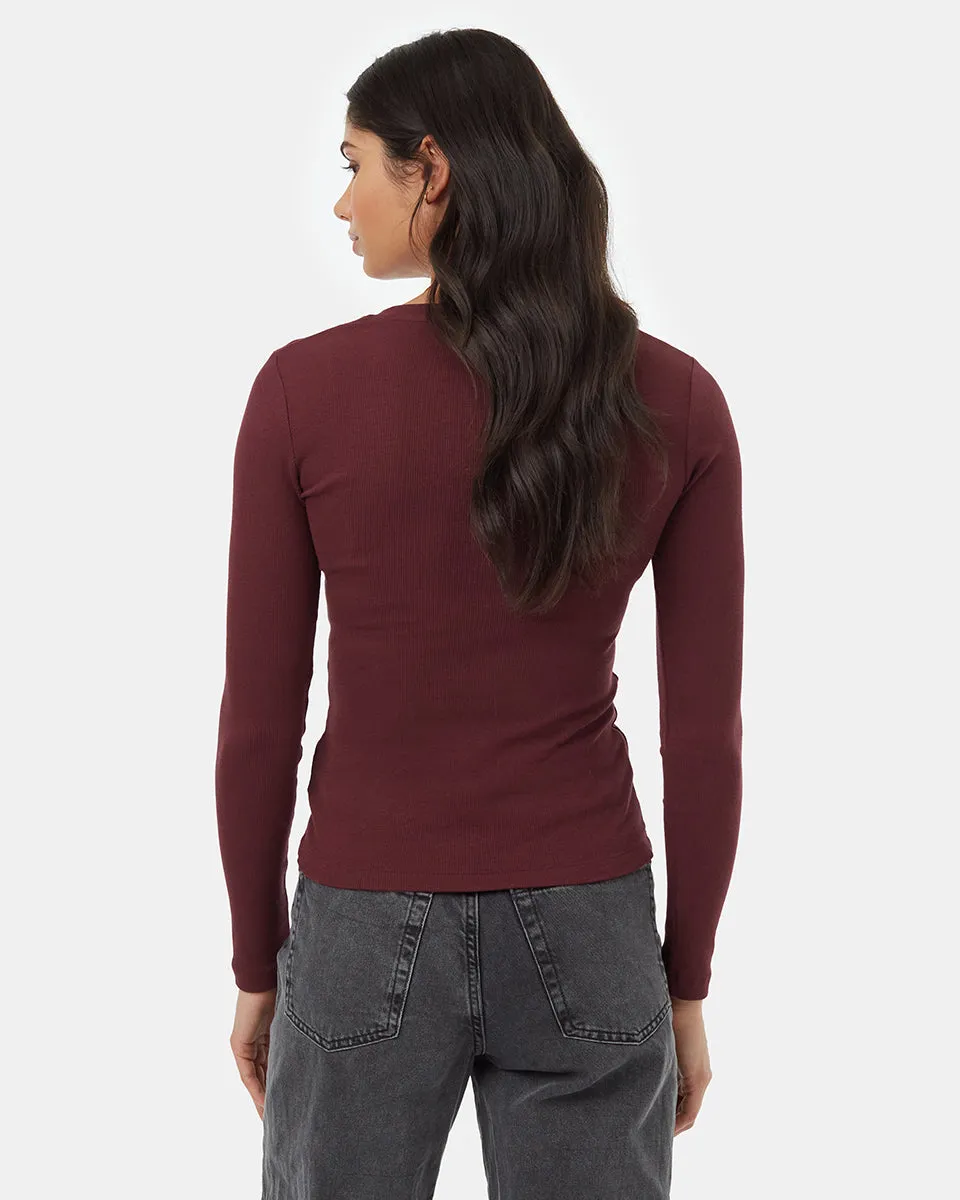Rib Snap Placket Henley sold by tentree product image thumbnail 3