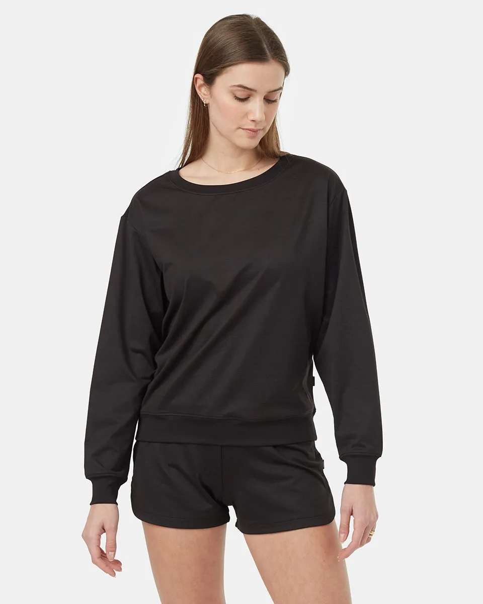 Active Soft Knit Open Back Crew sold by tentree product image thumbnail 4
