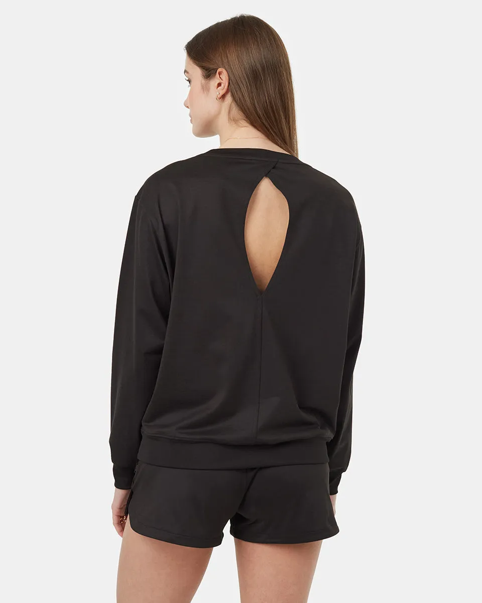Active Soft Knit Open Back Crew sold by tentree