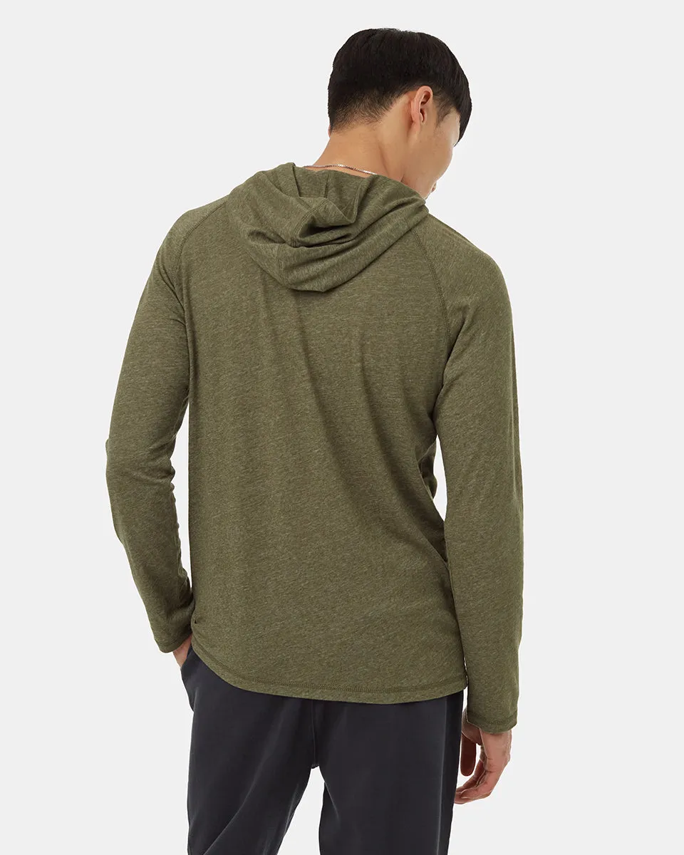 Hemp Boulder Hooded Longsleeve sold by tentree product image thumbnail 3