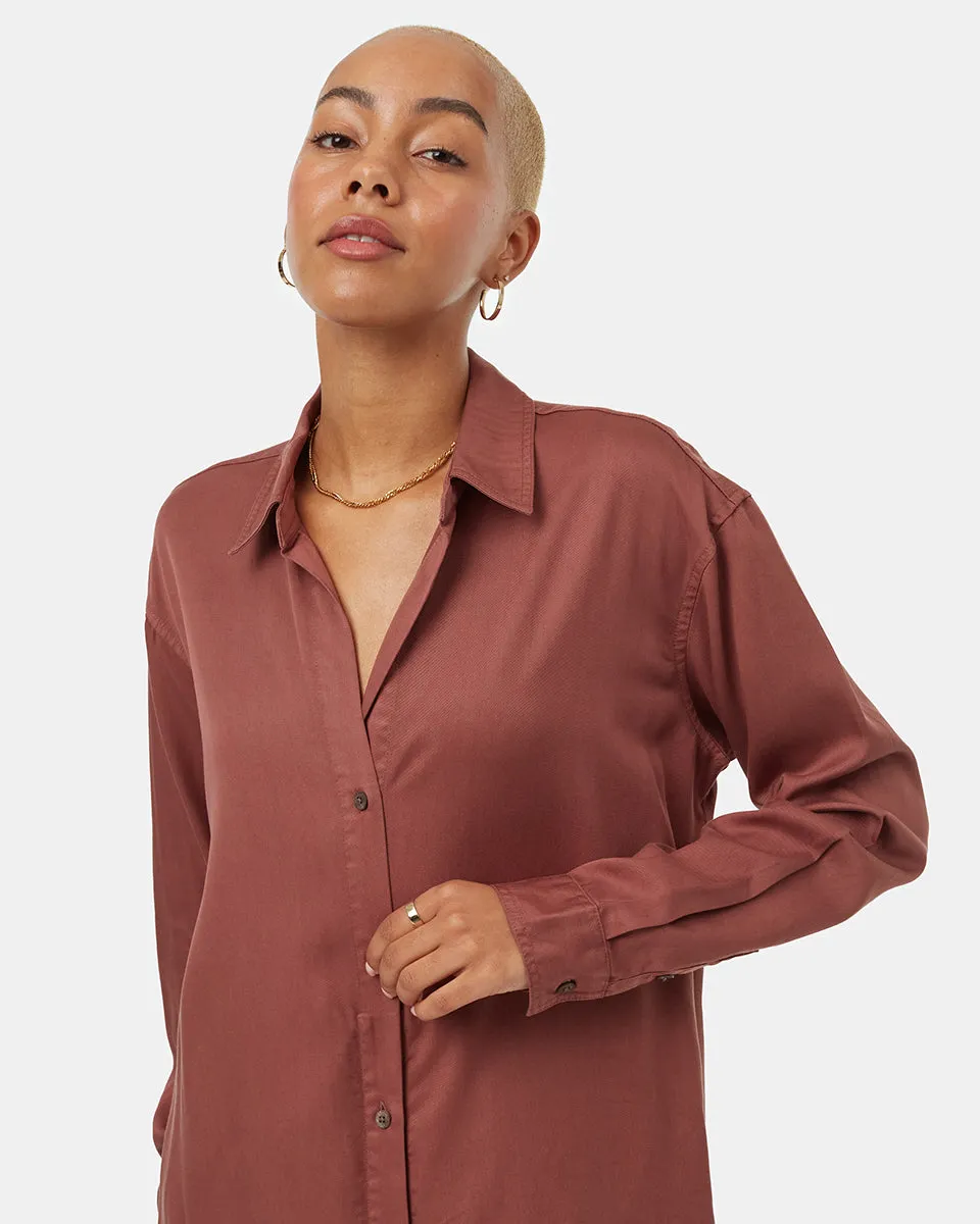Oversized Shirt Dress sold by tentree product image thumbnail 4