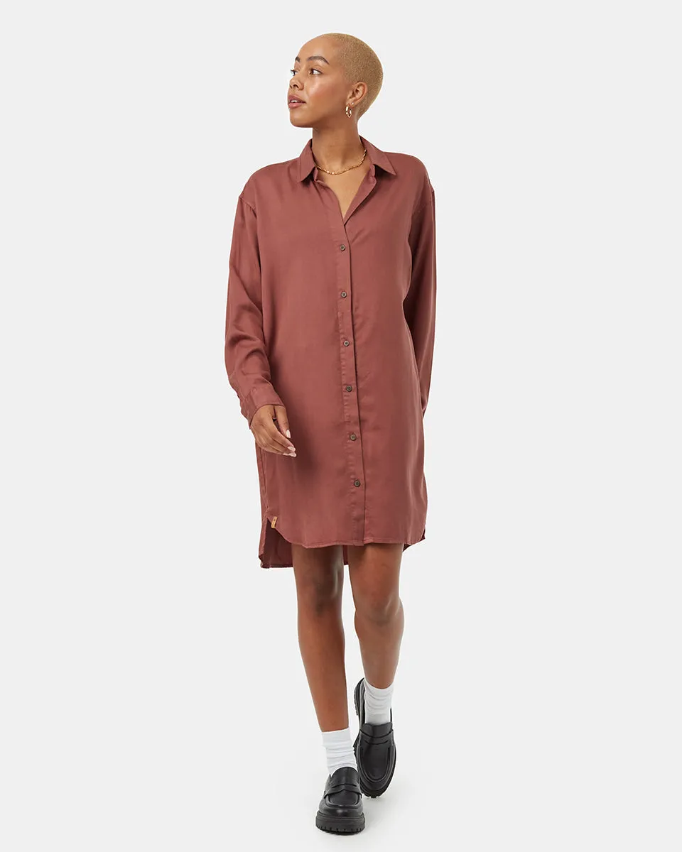 Oversized Shirt Dress sold by tentree