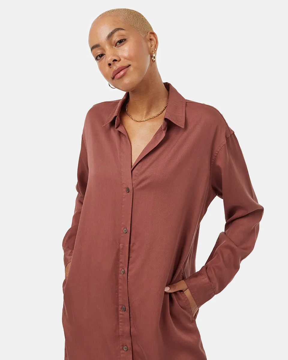 Oversized Shirt Dress sold by tentree product image thumbnail 5