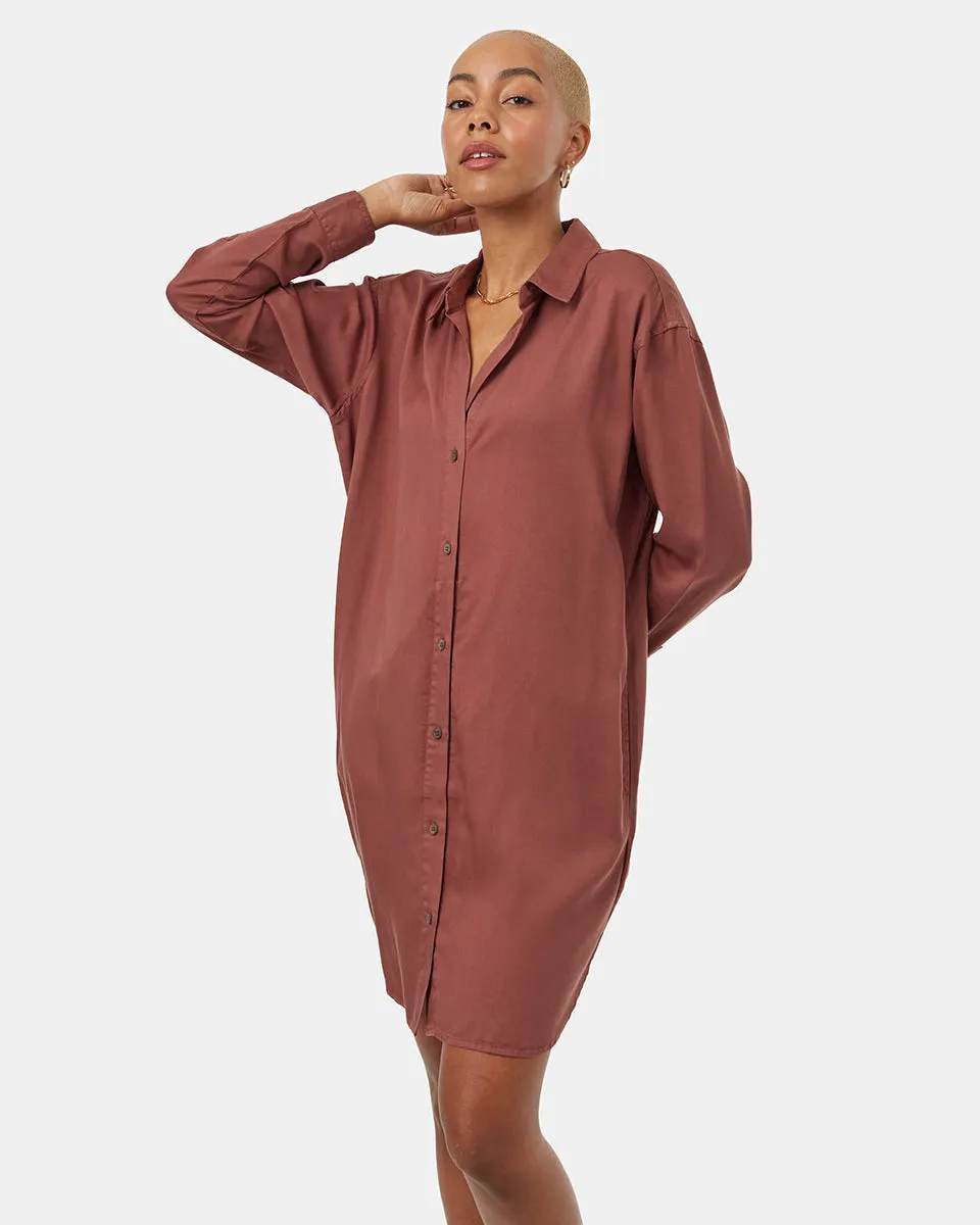 Oversized Shirt Dress sold by tentree product image thumbnail 2