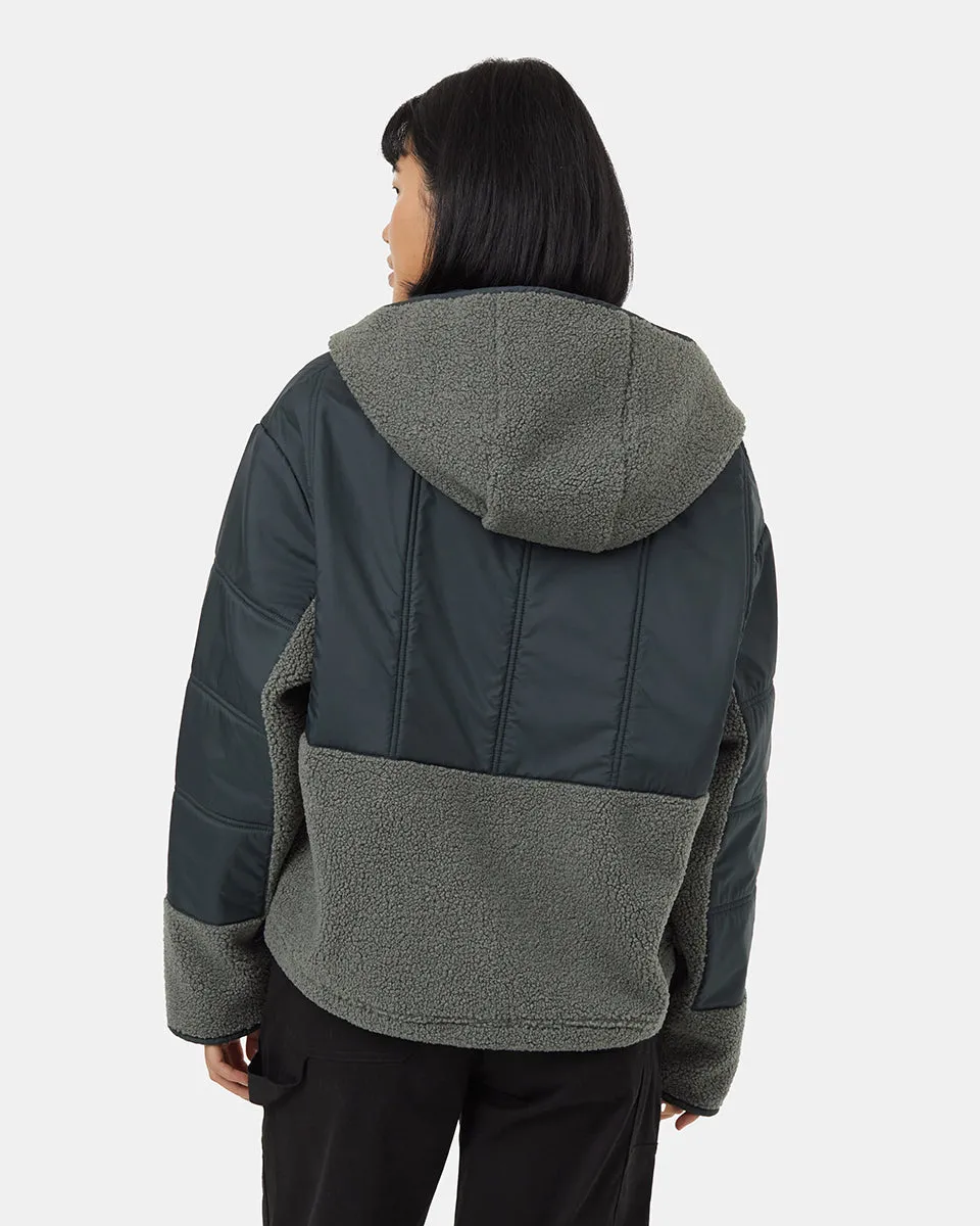 Recycled Boucle Full Snap Hoodie sold by tentree product image thumbnail 3