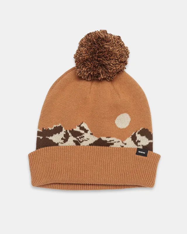 Mountain Scenic Pom Beanie sold by tentree