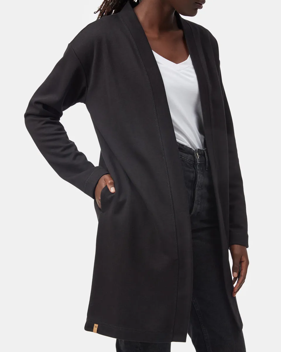 Ponte Long Cardigan sold by tentree product image thumbnail 3