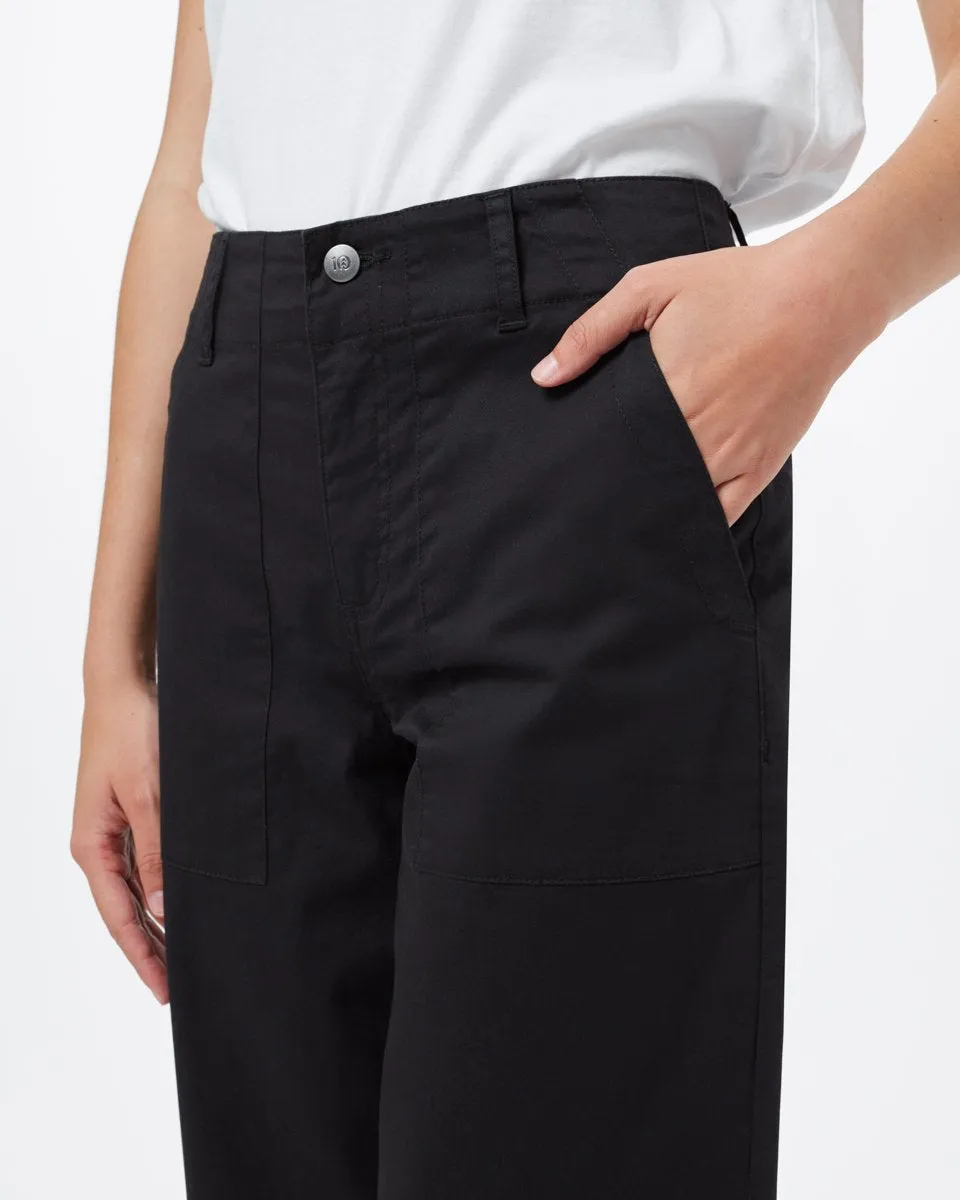 Twill Cropped Wide Leg Pant sold by tentree product image thumbnail 2