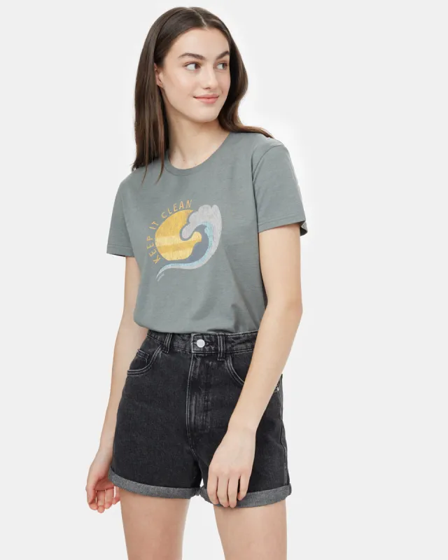 Keep It Clean T-Shirt sold by tentree