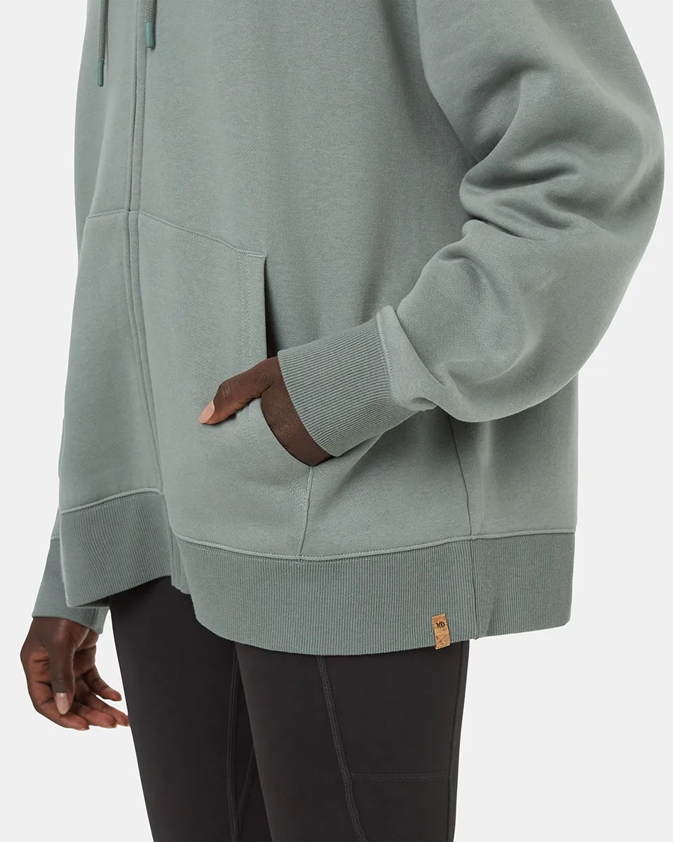 TreeFleece Oversized Zip Hoodie sold by tentree product image thumbnail 5