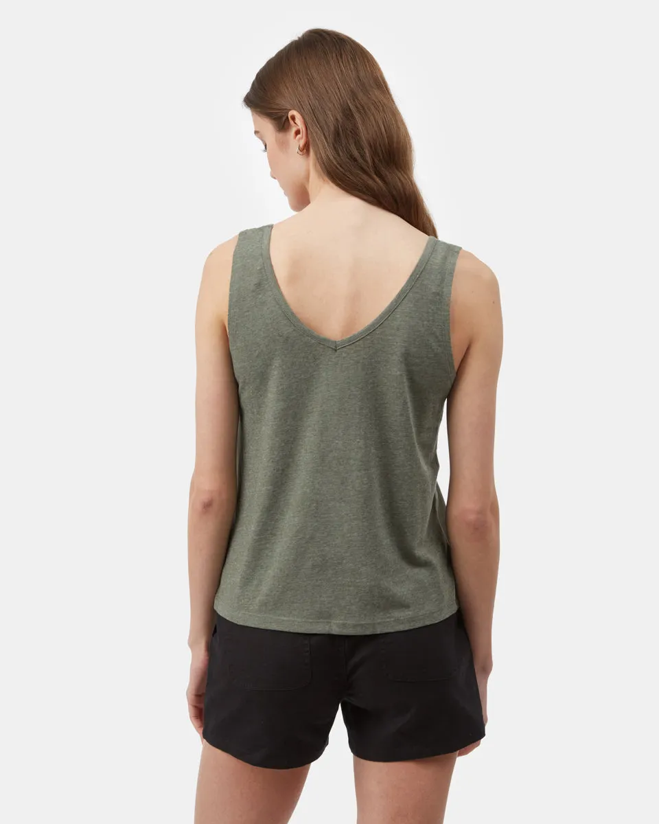 Double V Hemp Tank sold by tentree product image thumbnail 3
