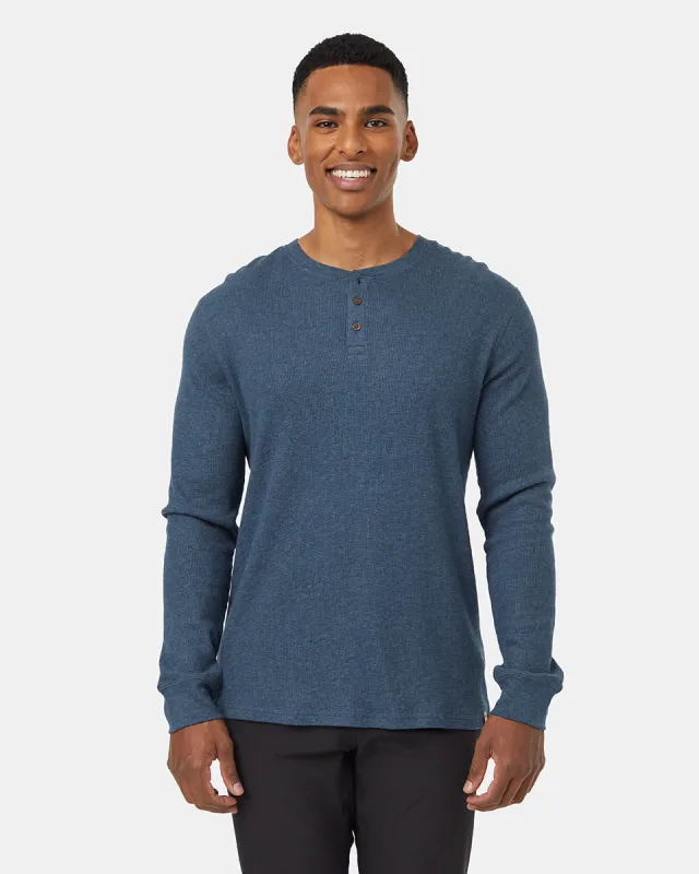 TreeWaffle Henley Longsleeve sold by tentree