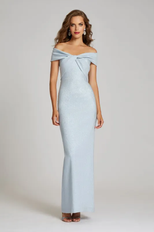 Metallic Twist Front Gown sold by Teri Jon