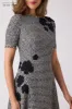 Tweed Appliqued Daytime Dress sold by Teri Jon