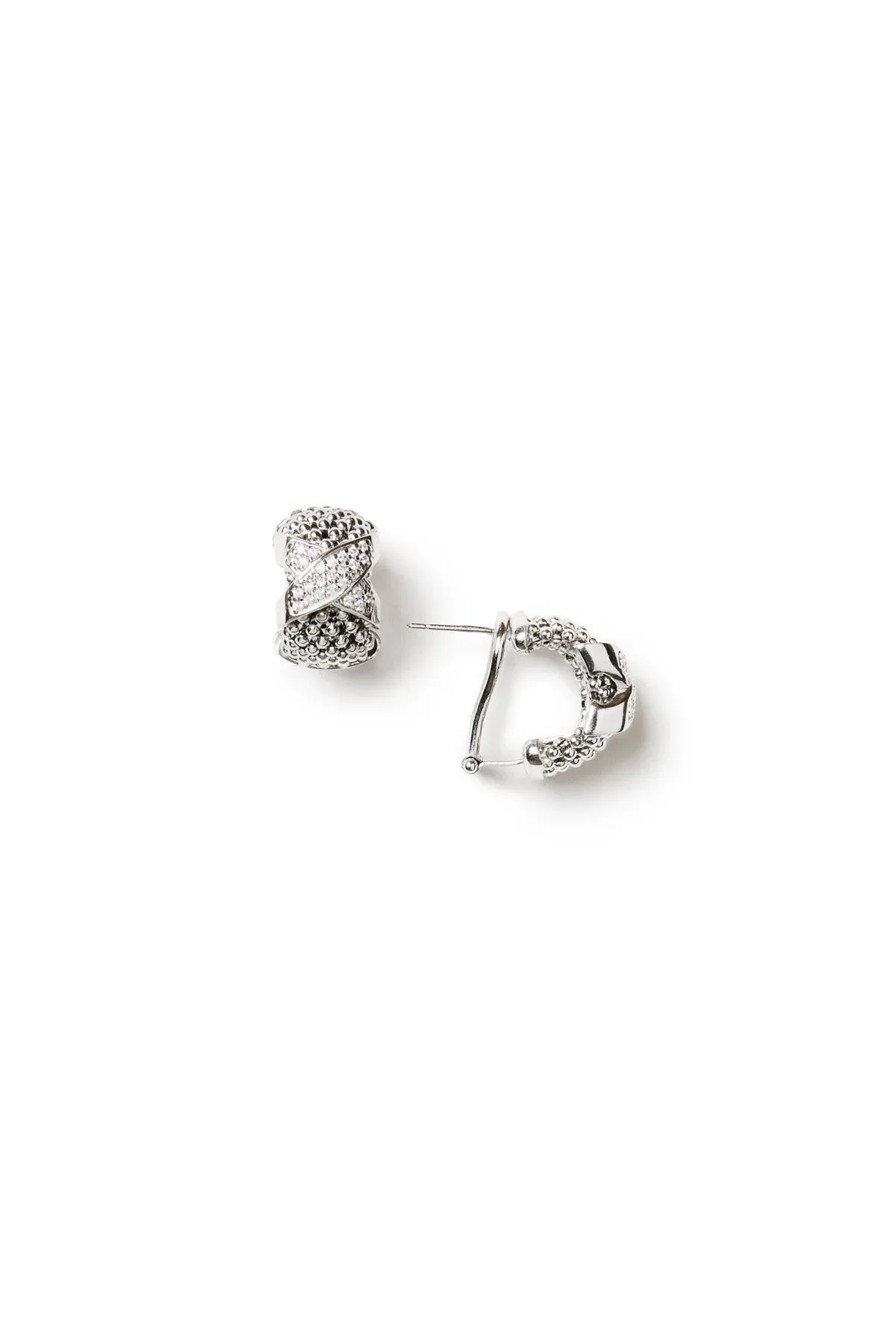 Woven Textured Earrings sold by Teri Jon product image thumbnail 2