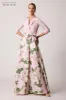 Taffeta Floral Print Shirt Dress sold by Teri Jon