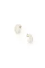 Mini Pearl Hoops sold by Teri Jon