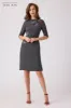 Tweed A-Line Applique Dress sold by Teri Jon